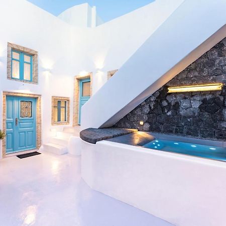Kalamia Cave House Villa Pyrgos Kallistis ภายนอก รูปภาพ