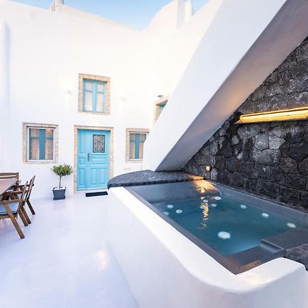 Kalamia Cave House Villa Pyrgos Kallistis ภายนอก รูปภาพ