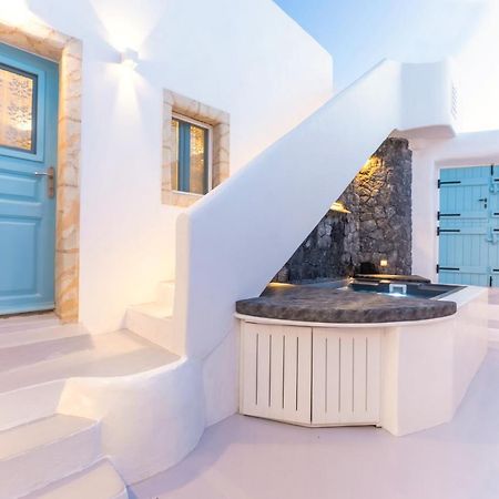 Kalamia Cave House Villa Pyrgos Kallistis ภายนอก รูปภาพ