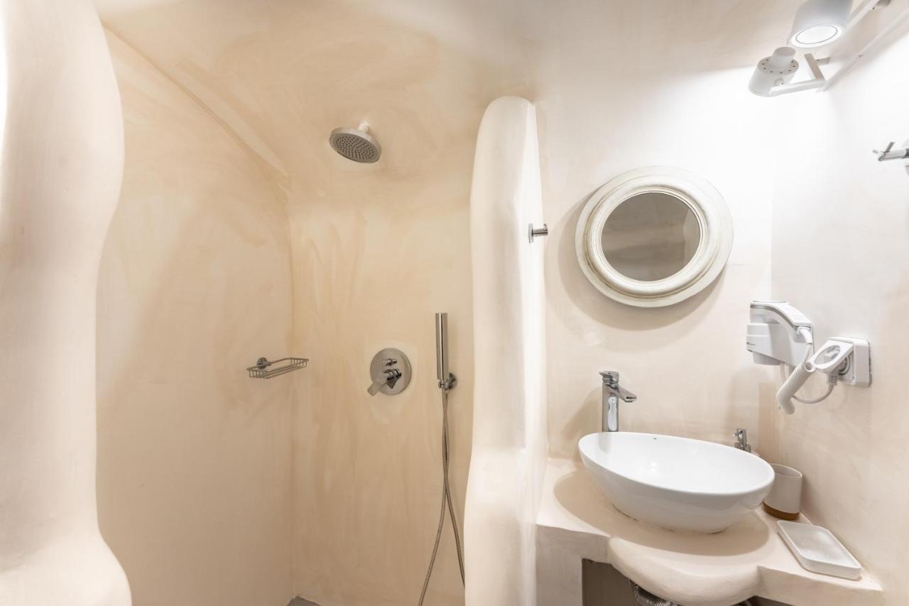 Kalamia Cave House Villa Pyrgos Kallistis ภายนอก รูปภาพ