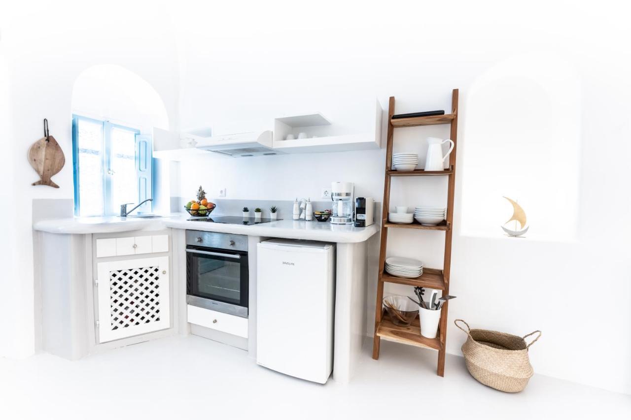 Kalamia Cave House Villa Pyrgos Kallistis ภายนอก รูปภาพ