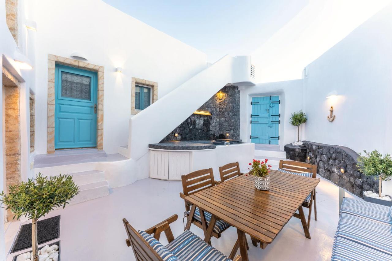 Kalamia Cave House Villa Pyrgos Kallistis ภายนอก รูปภาพ