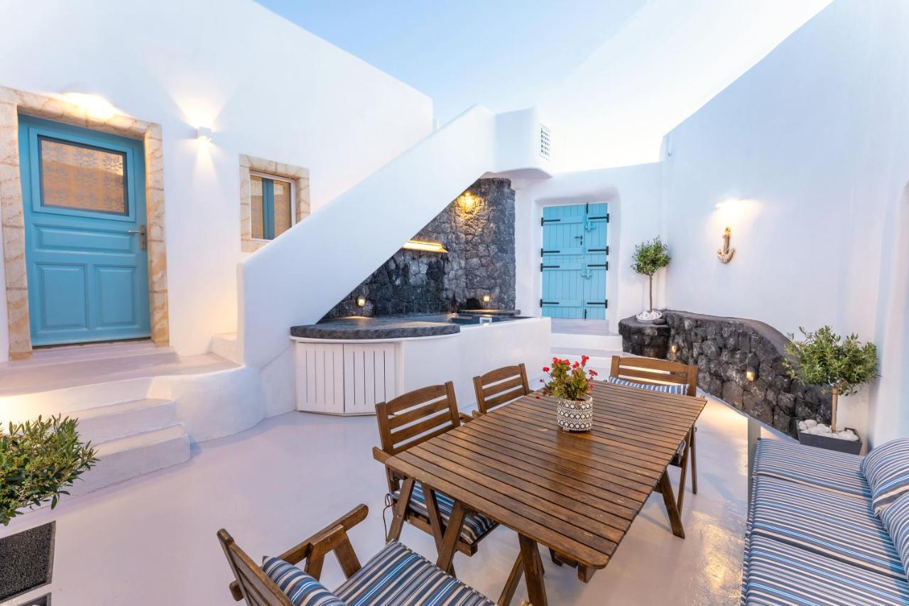 Kalamia Cave House Villa Pyrgos Kallistis ภายนอก รูปภาพ